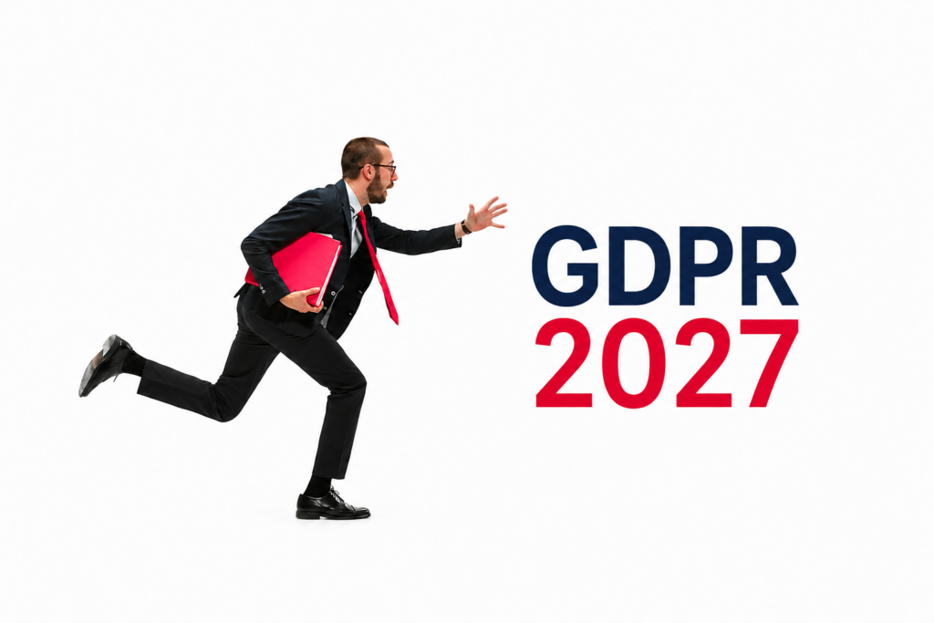 Legislativní sprint 2027 pro pověřence a osoby zodpovědné za GDPR